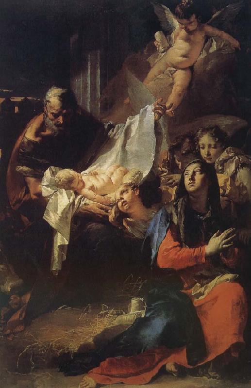 Giovanni Battista Tiepolo Pilgrims son oil painting picture